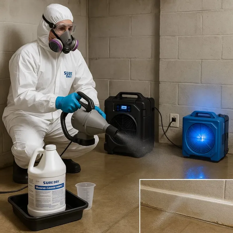 Sanitization and Odor Removal process in Stafford County, KS