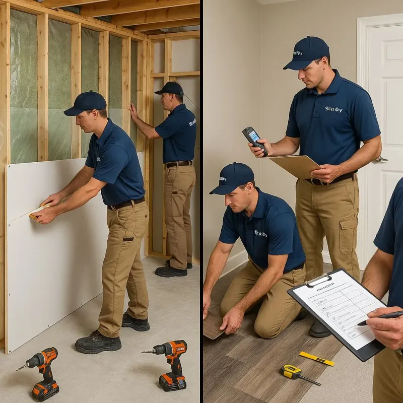 Repairs and Reconstruction process in Stafford County, KS